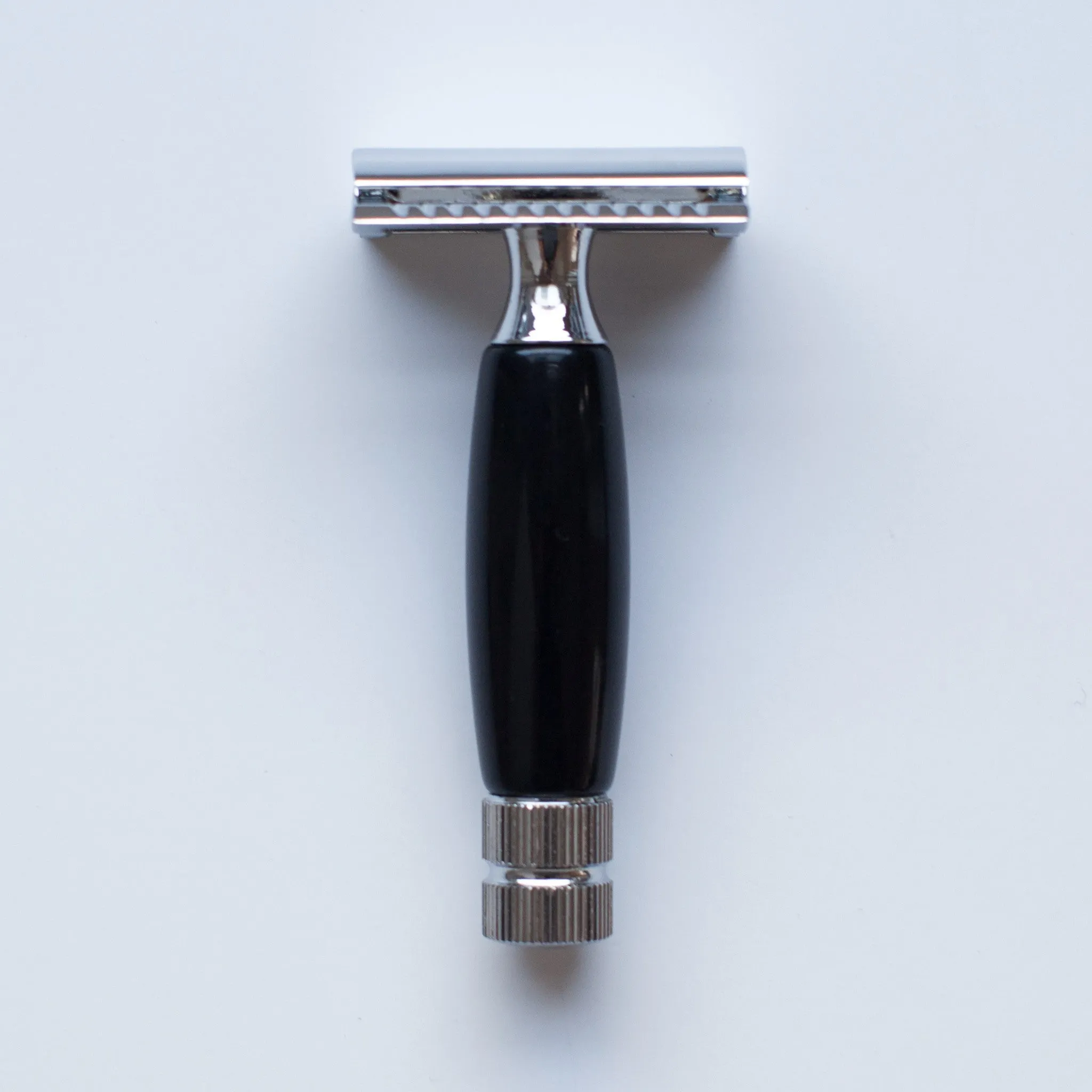 New York Shaving Co. Safety Razor - Black/Chrome