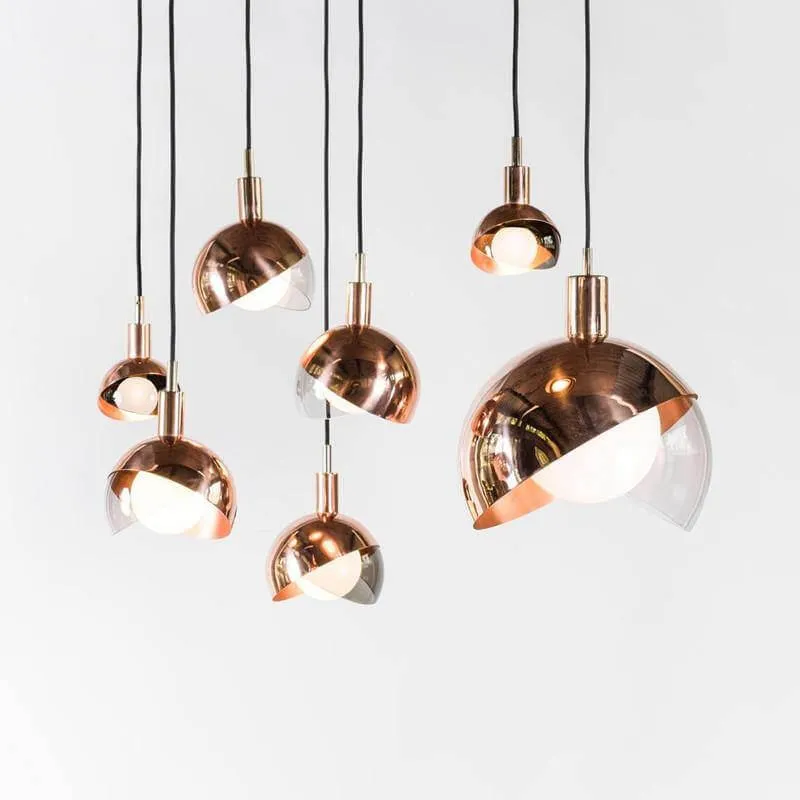 Nordic Creative One-headed Glass Chandelier