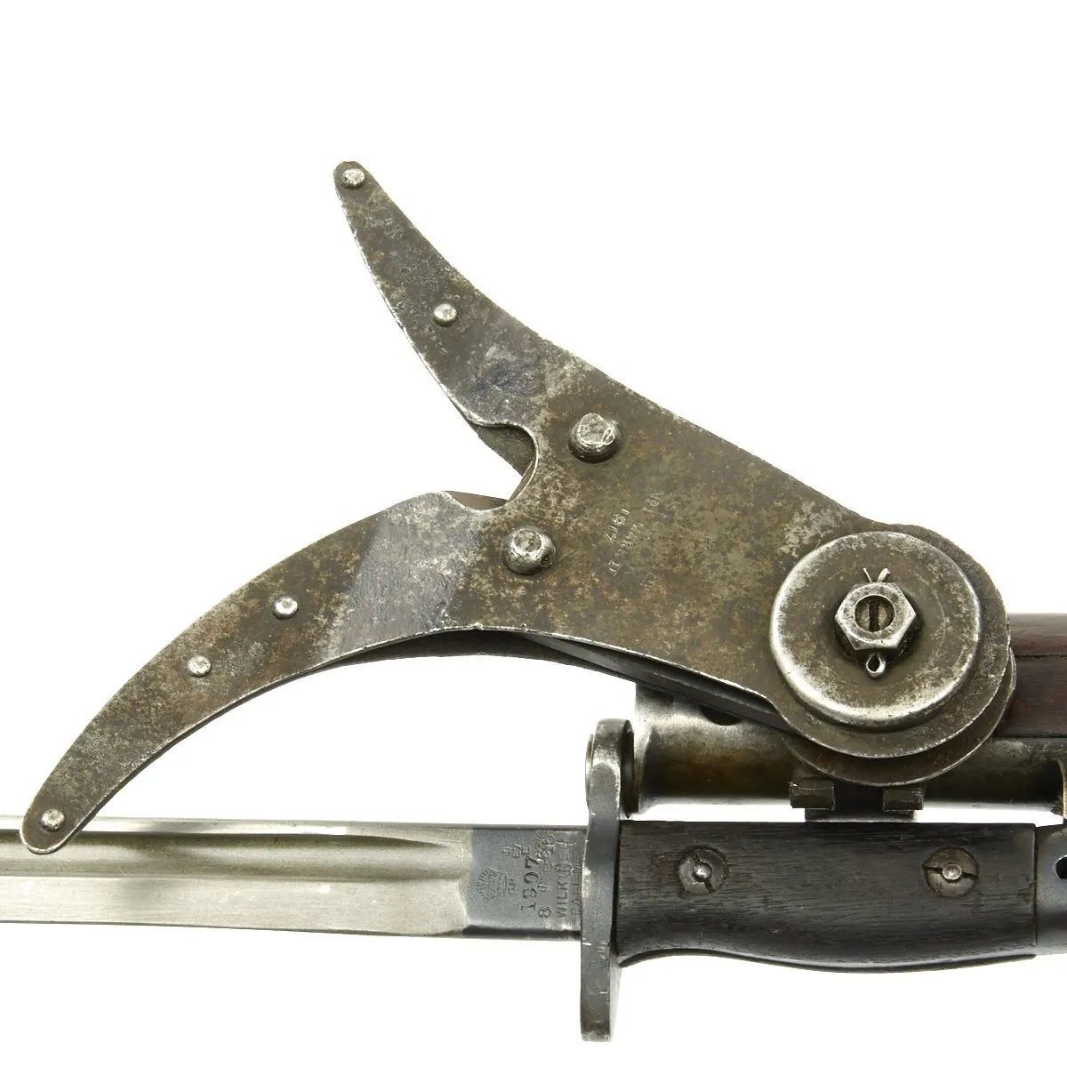 Original British WWI 1917-dated SMLE Wire Cutter No.I MkII by Decimals Ltd