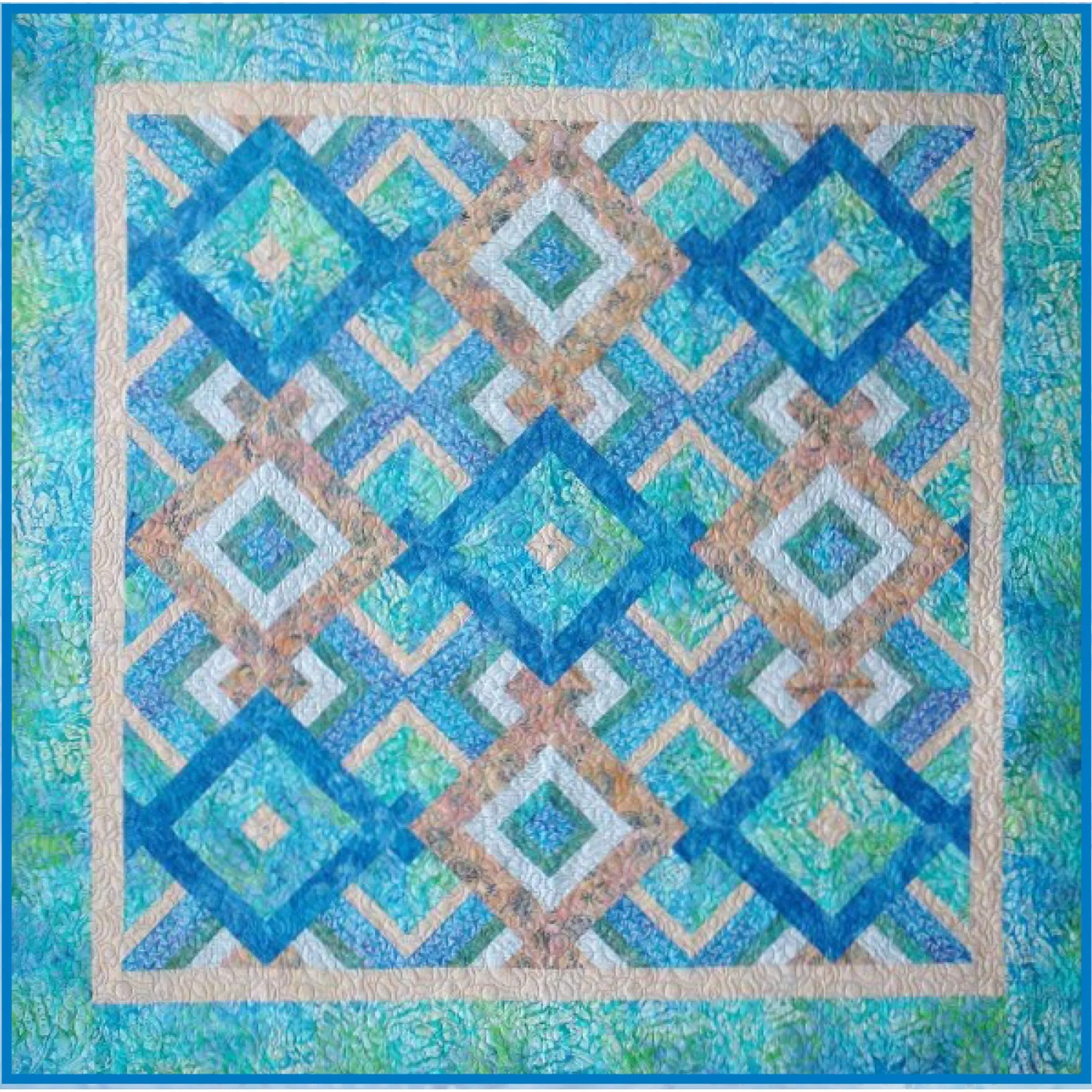 Peaceable Strips Quilt Pattern NJD-106w  - Wholesale Product