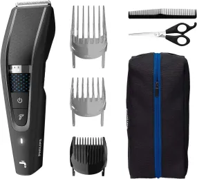 Philips HC5632/15 Series 5000 Hair Clippers with Soft Case and Barber Kit