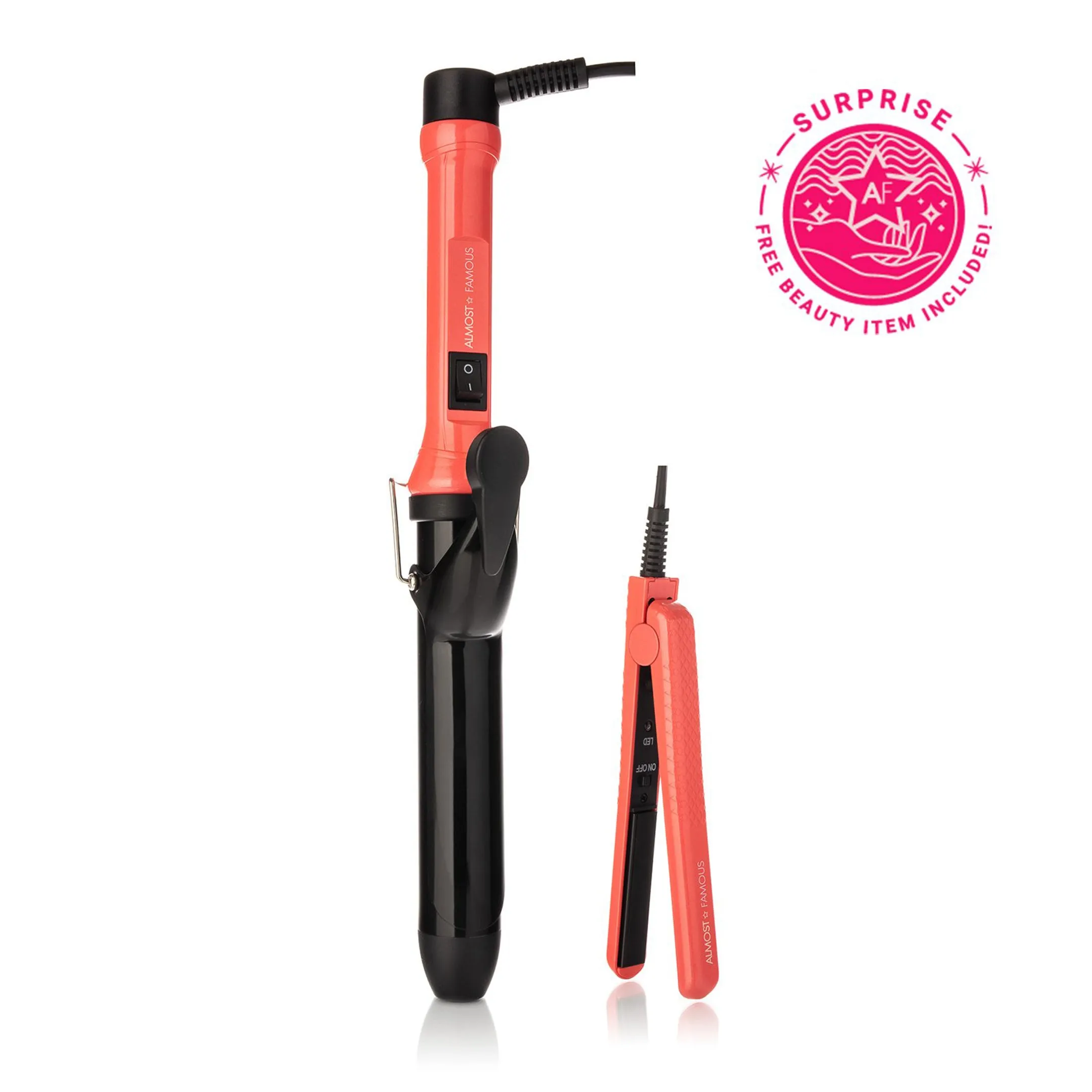 "Beach Wave Babe" 2-Piece Set with Curling Wand & Mini ToGo