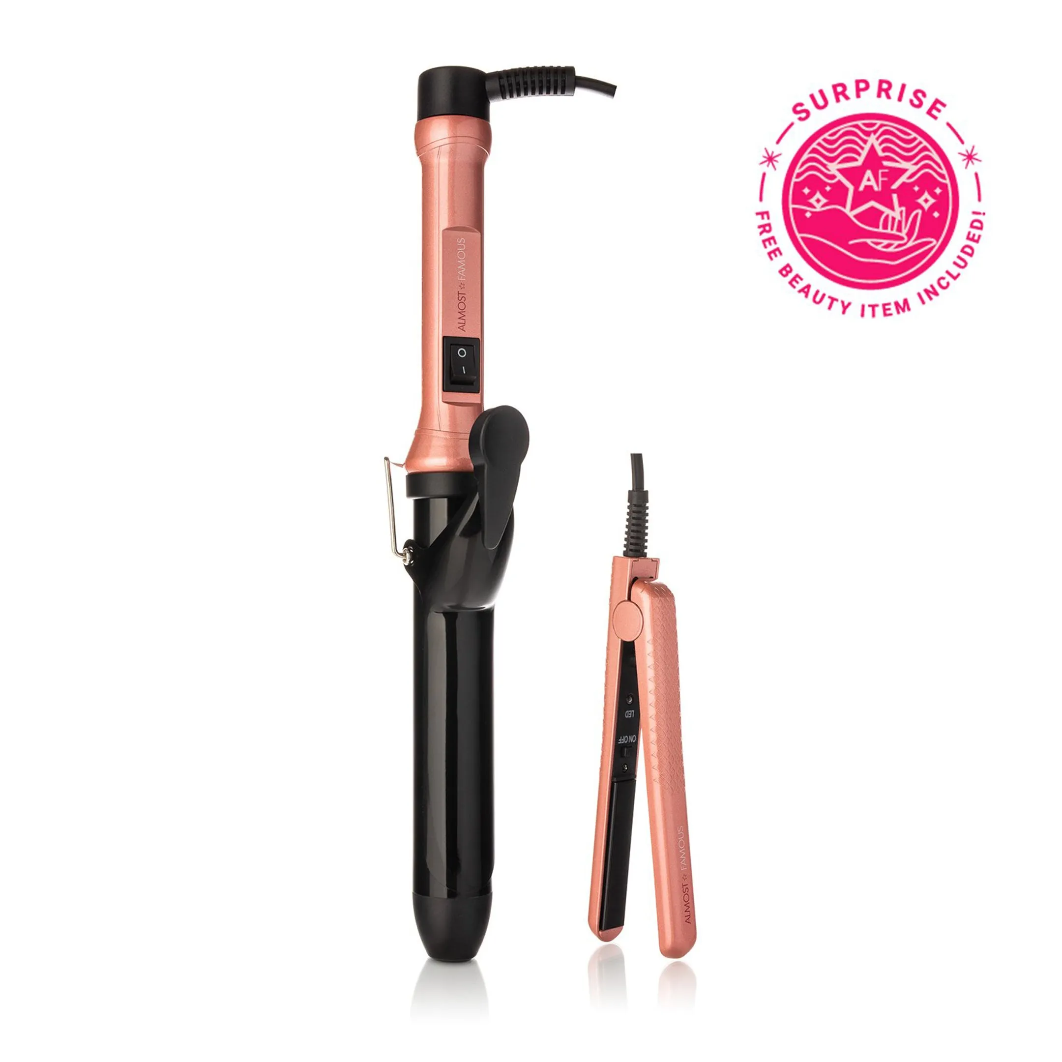 "Beach Wave Babe" 2-Piece Set with Curling Wand & Mini ToGo