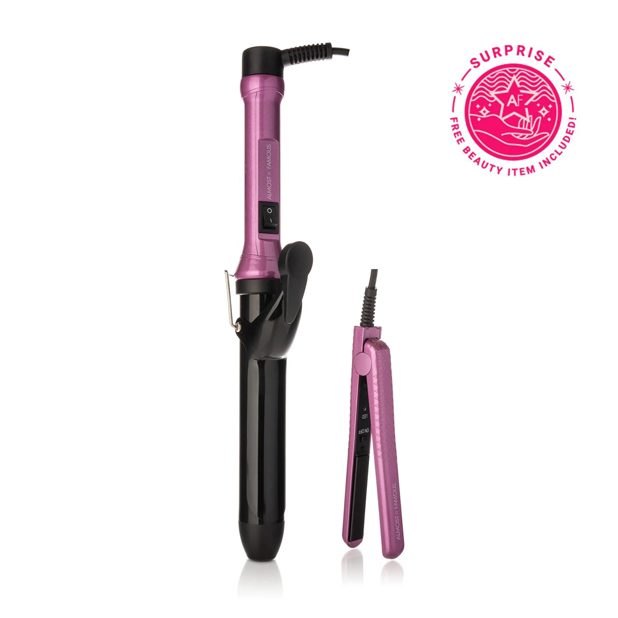 "Beach Wave Babe" 2-Piece Set with Curling Wand & Mini ToGo