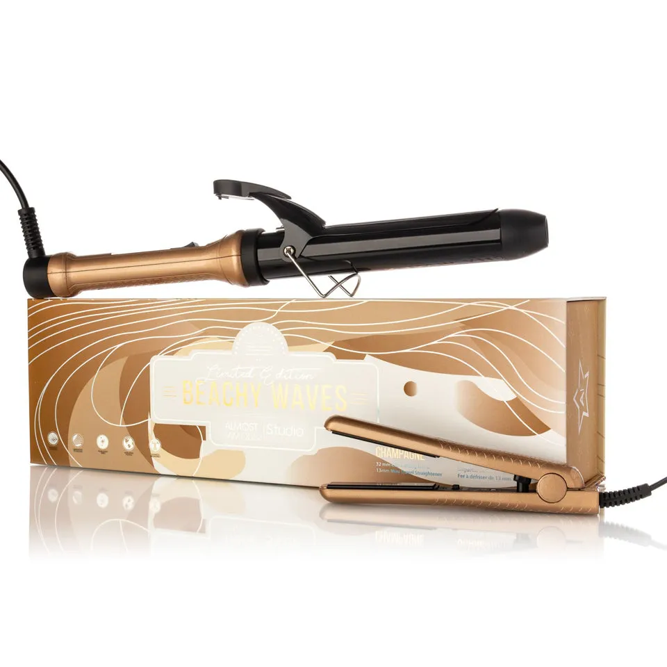 "Beach Wave Babe" 2-Piece Set with Curling Wand & Mini ToGo