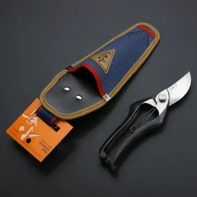 "HANAKUMAGAWA" Pruning Shears Type A 200mm(7.9") with Nylon Case, Made in Japan