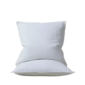 Ravello Linen Euro Pillowcase Set White