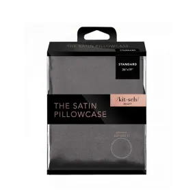 Satin Pillowcase Charcoal