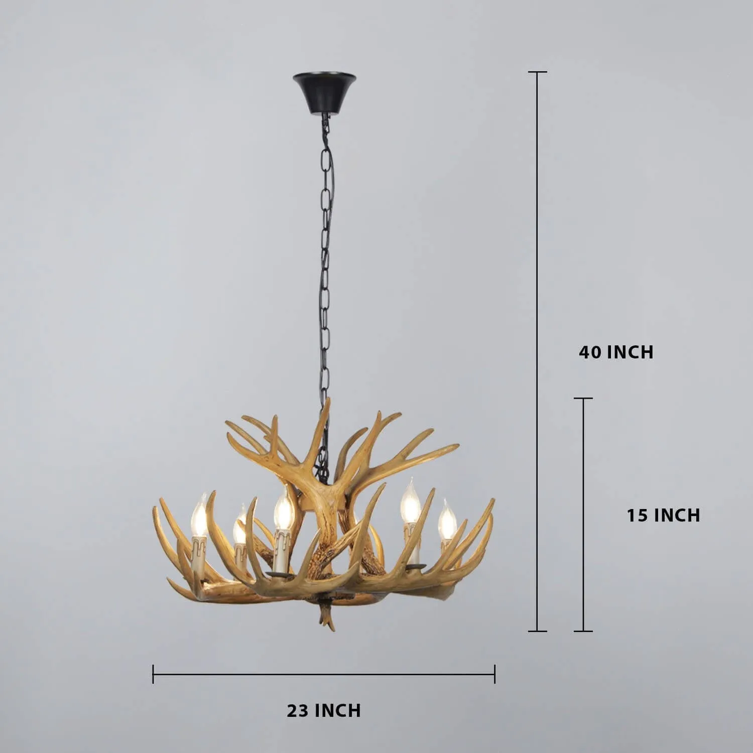 Savanna Antique Italian Design Chandelier