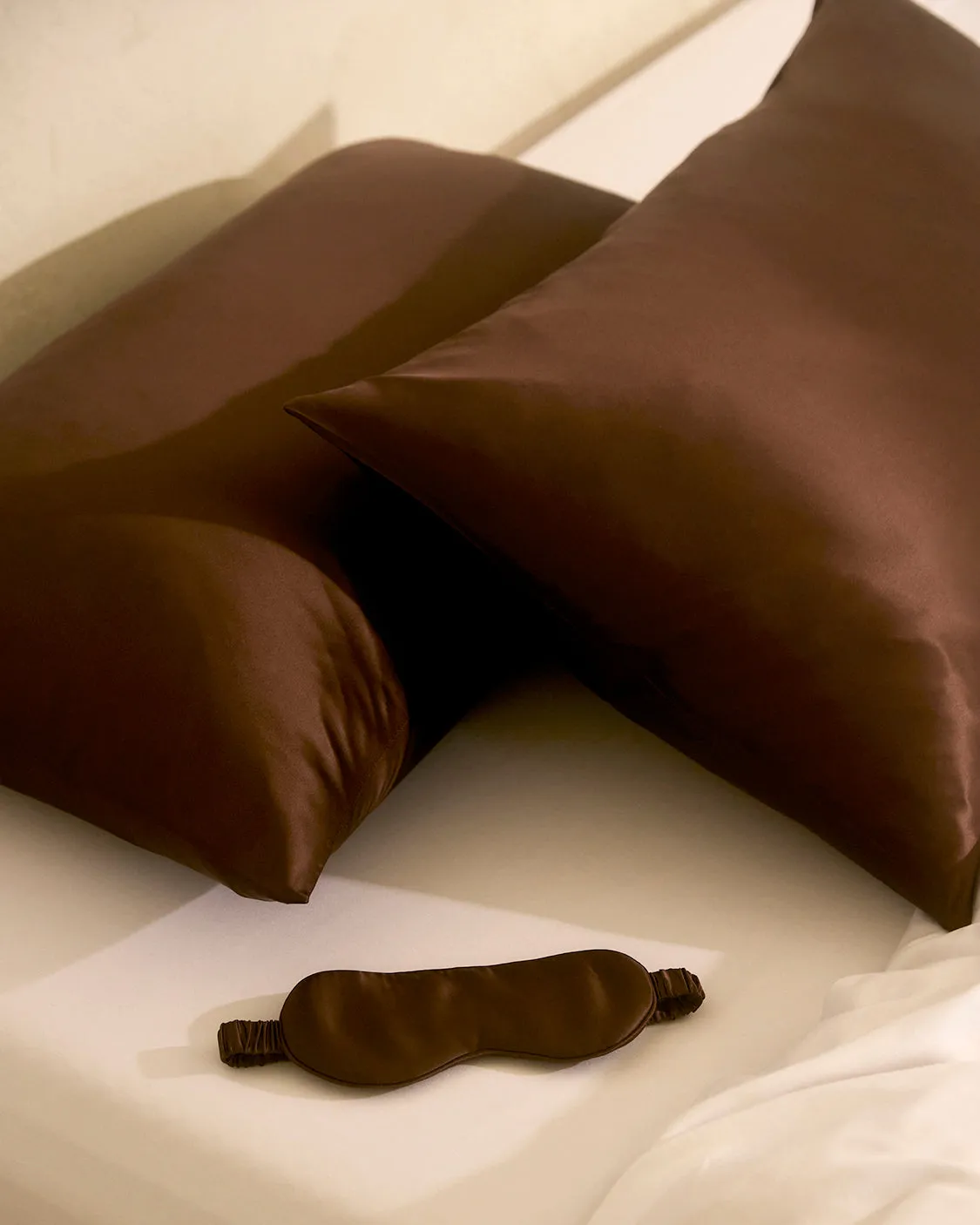 Silk Pillowcase - Cocoa