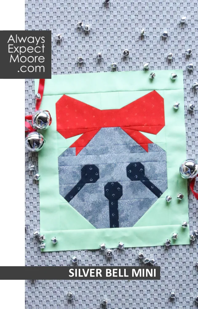 Silver Bell Mini - Foundation Paper Piecing - Digital Download Pattern