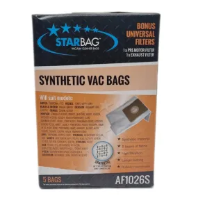 Starbag AF1026S Synthetic Vacuum Cleaner Bag