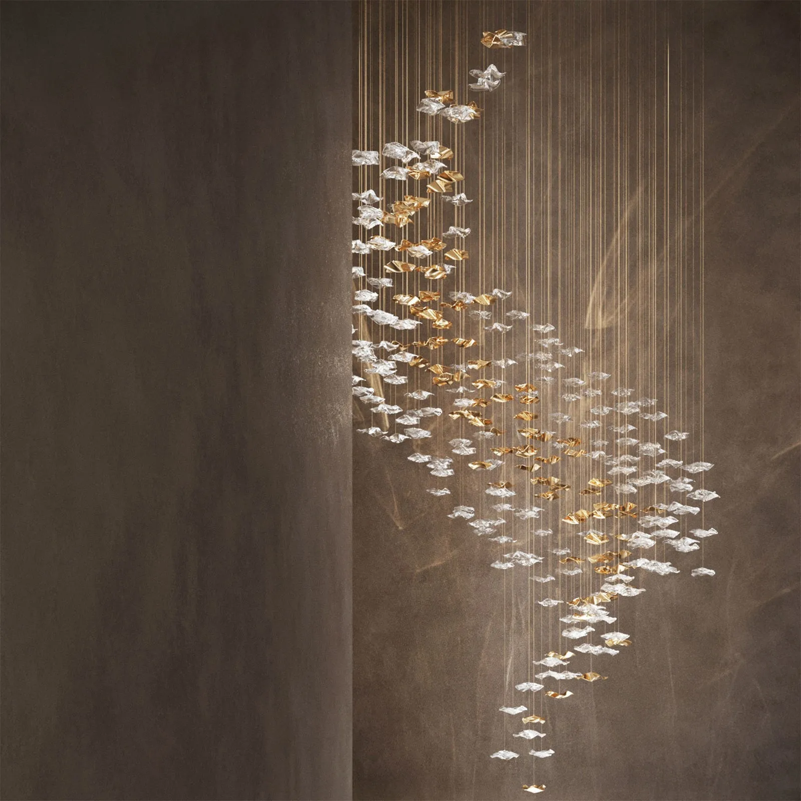 Tidal Stair Chandelier