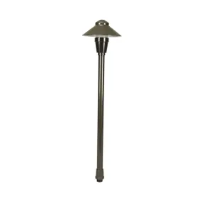 Unique - NU12-NL-BZ - Neutron Path Light 12" Riser Aluminum Bronze Finish No Lamp