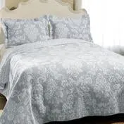 Venetia Gray Quilt Set