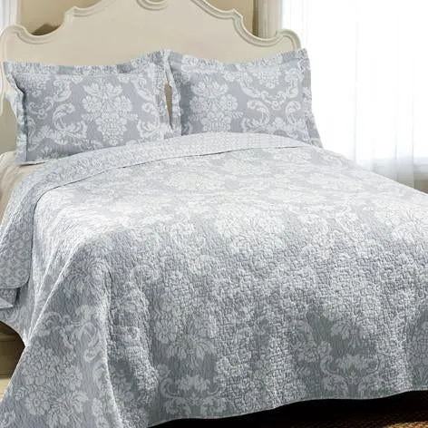 Venetia Gray Quilt Set