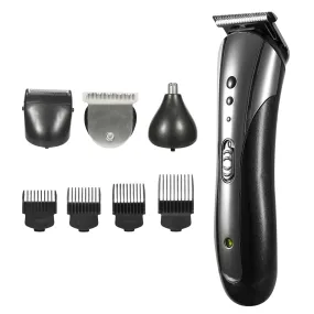 VYSN Men Electric Hair Clipper Trimmer Rechargeable Beard Shaver Razor Nose Trimmer Set