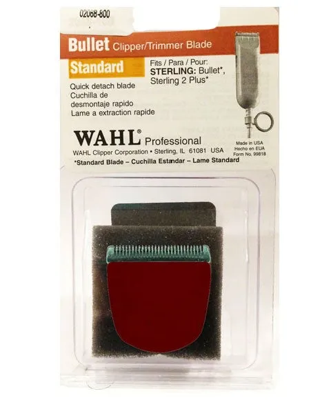 Wahl  Bullet Clipper Trimmer Sterling 2 Plus Blade Red