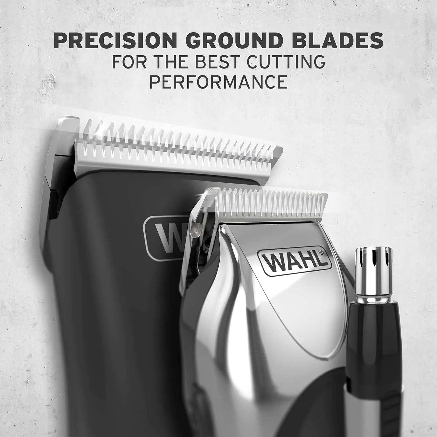 Wahl Cordless Hair Clipper & Trimmer Gift Set | Men’s Grooming Kit with Beard, Nose, Ear & Brow Trimmer