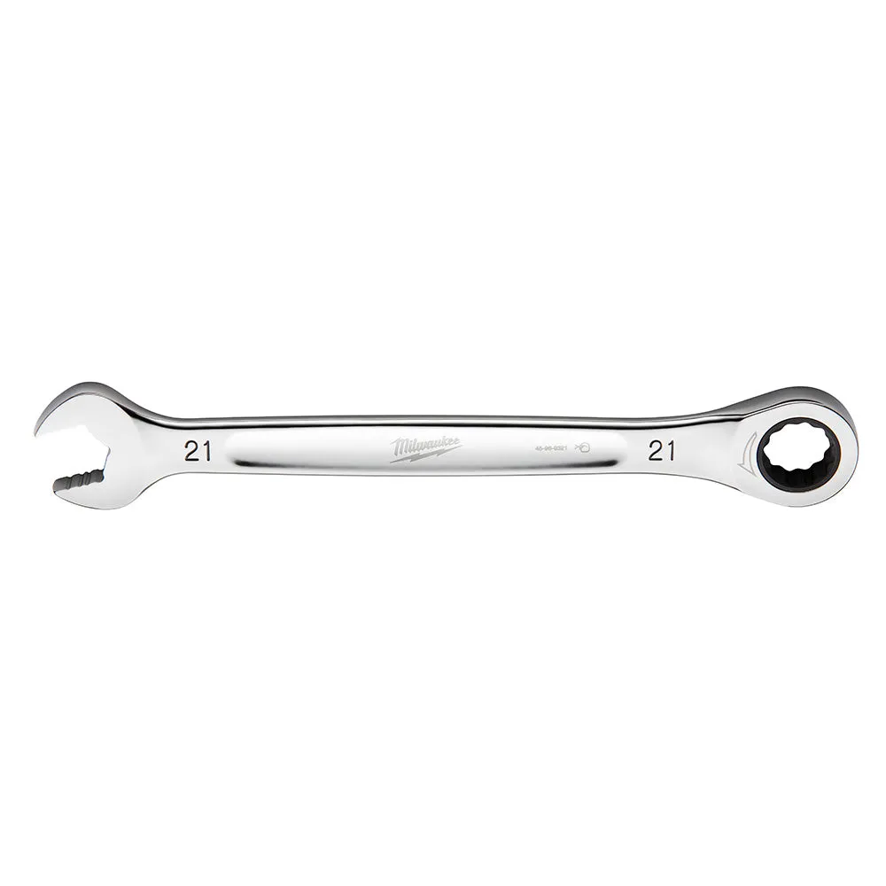 Wrench - Milwaukee 21MM Metric Ratcheting Combination Wrench, 45-96-9321