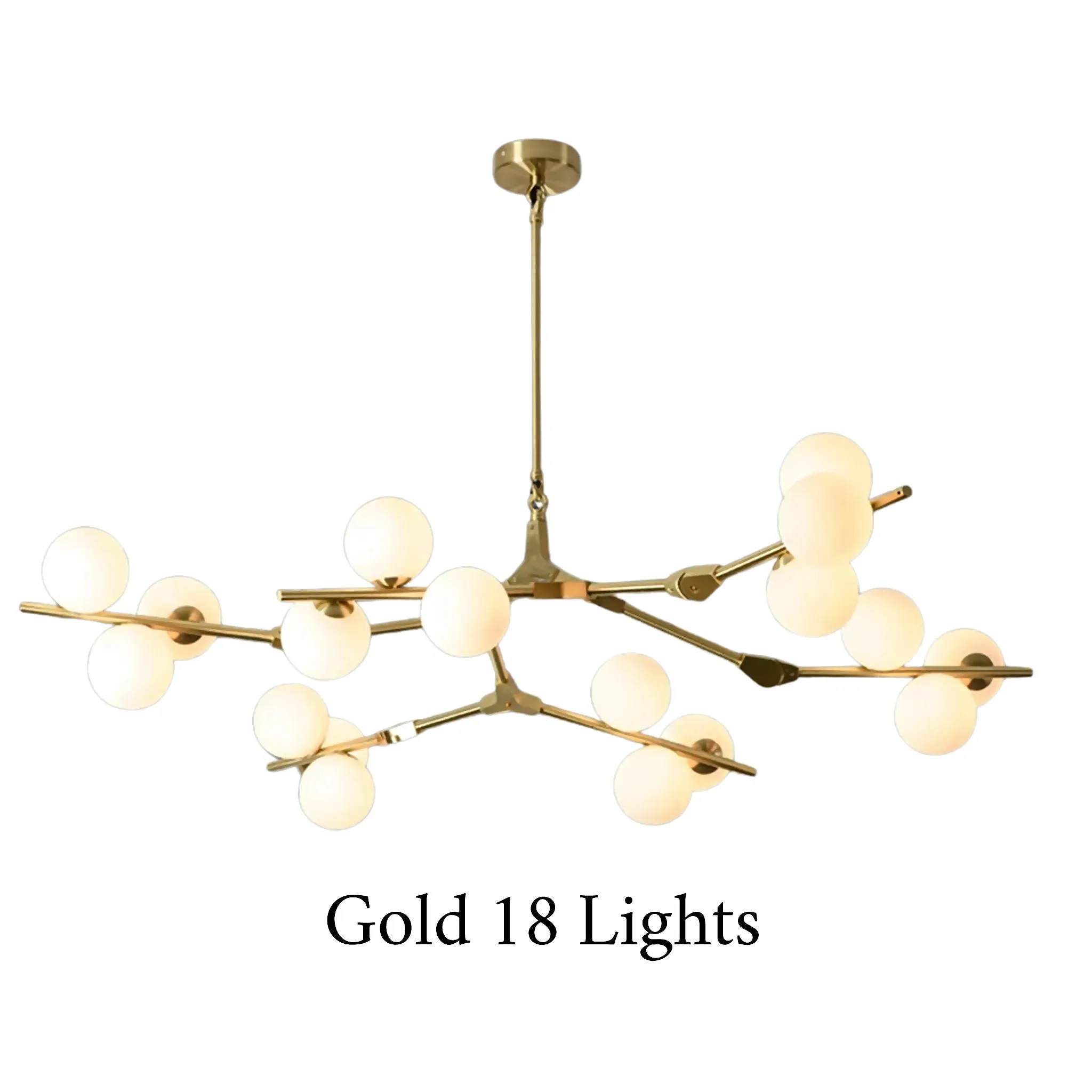 Zoagli | Creative Asian Style Fission Branches Shaped Chandelier