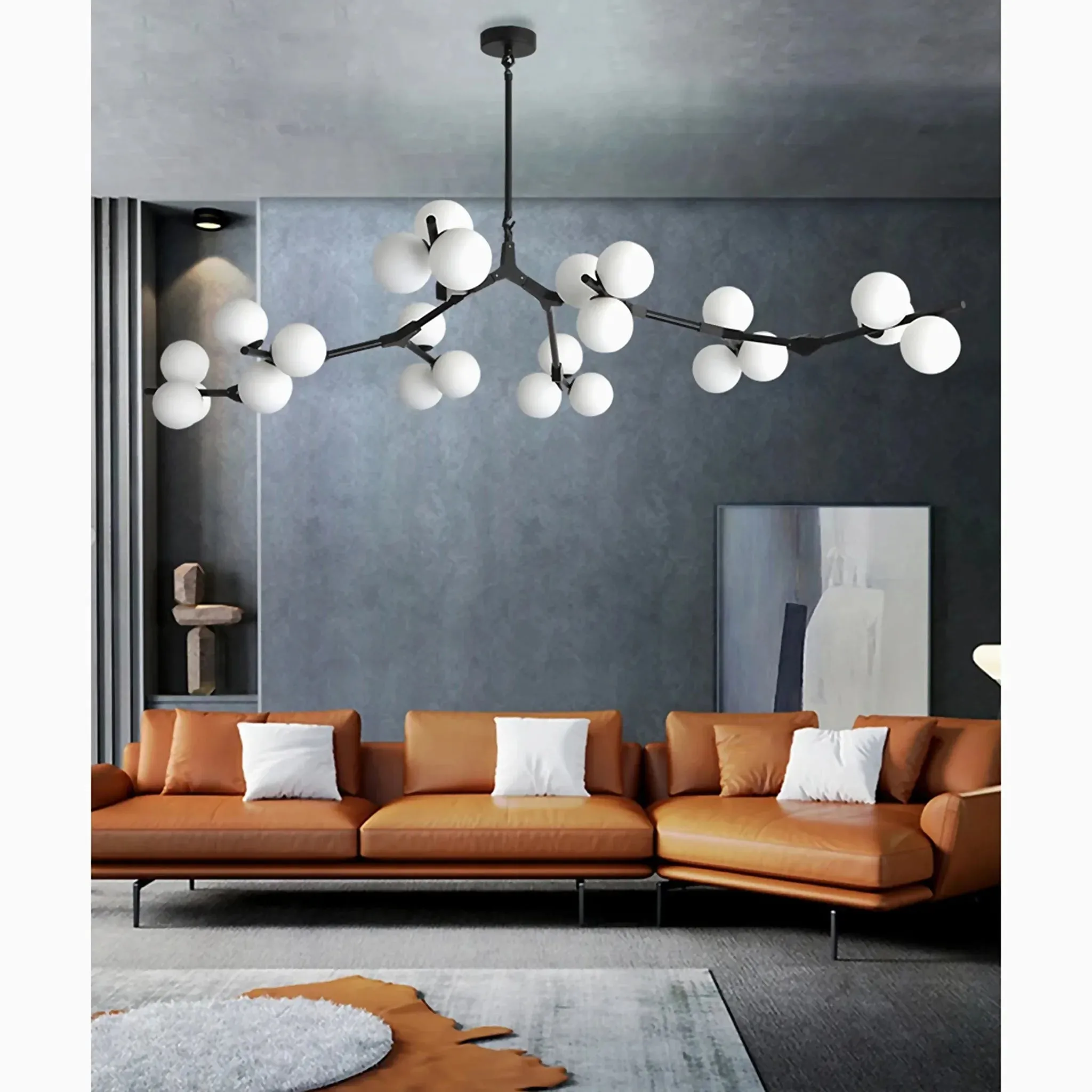 Zoagli | Creative Asian Style Fission Branches Shaped Chandelier