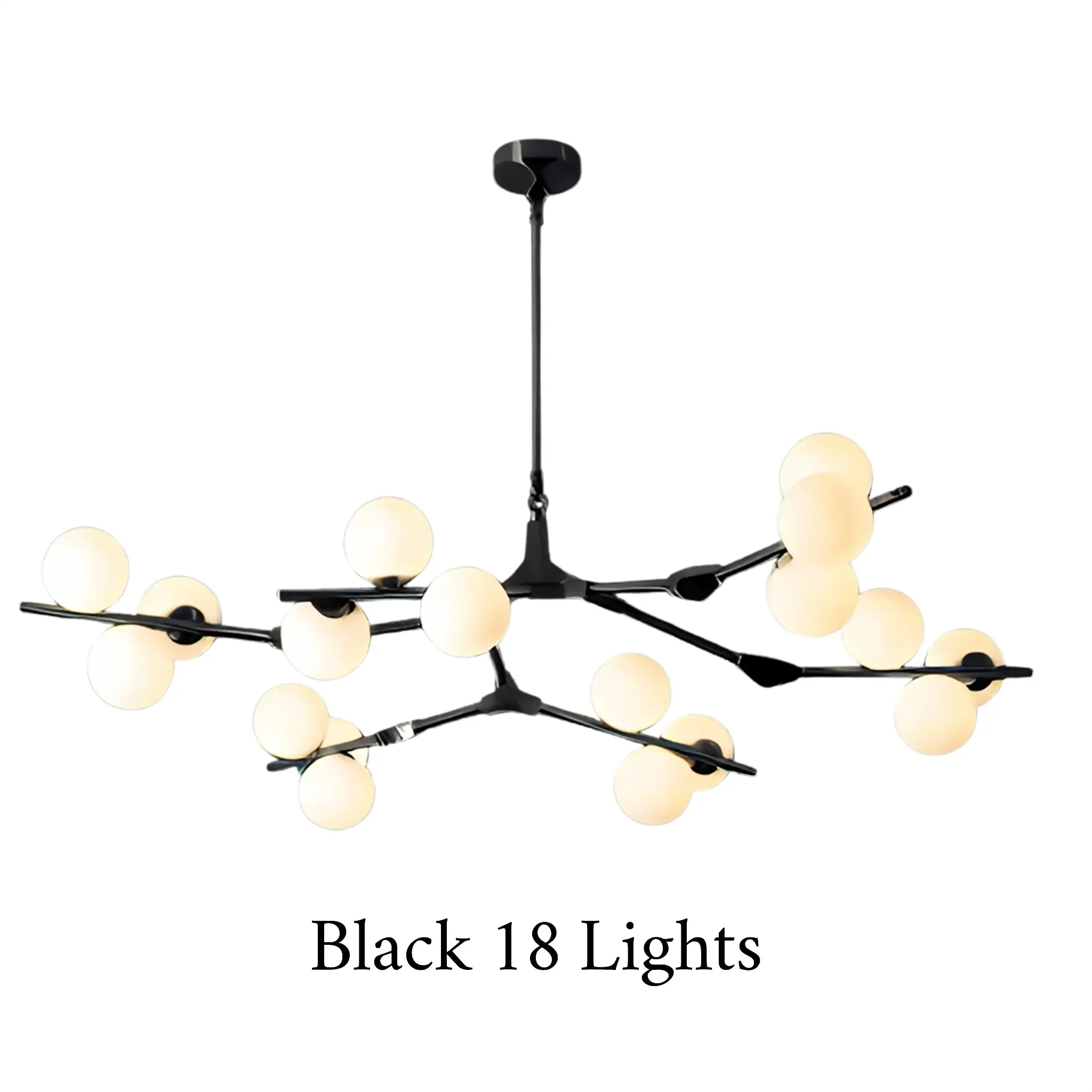 Zoagli | Creative Asian Style Fission Branches Shaped Chandelier